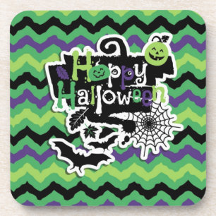 Happy Halloween Spooky Fun Coaster