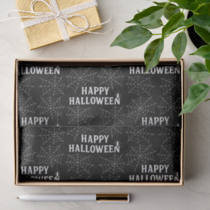 Happy Halloween Spooky Gothic Modern Gift Party Tissue Paper
