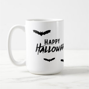 Happy Halloween Spooky Haunted Bats Coffee Mug