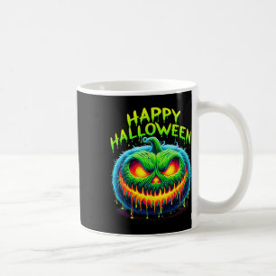 Happy Halloween Spooky Jack O Lantern Pumpkin Tren Coffee Mug