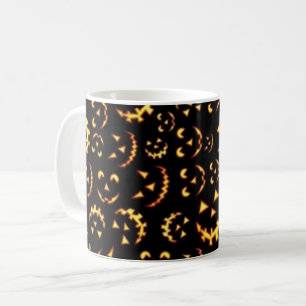 Happy Halloween spooky Jack-O-Lantern pumpkins Coffee Mug