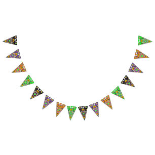 Happy Halloween Spooky Mandala Bunting