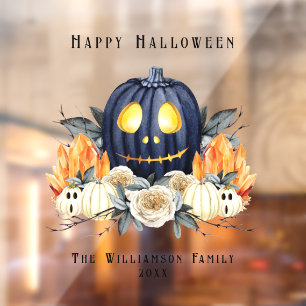 Happy Halloween Spooky Samhain Pumpkins Crystals