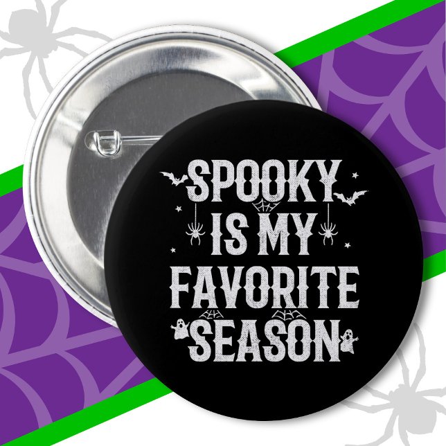 Happy Halloween Spooky Season Funny Halloween 6 Cm Round Badge (Creator Uploaded)