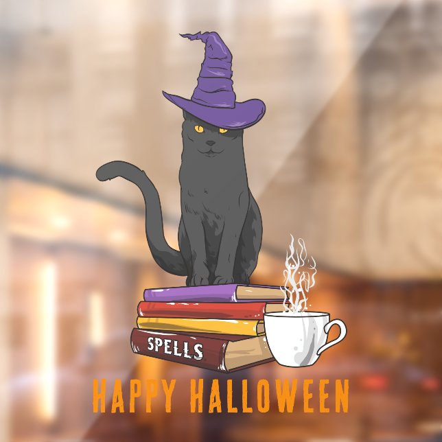 Happy Halloween Spooky Spells Black Cat Custom (Sheet 2)