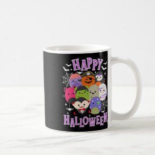 Happy Halloween Squish Squad Mallow Gifts Cute Kid Coffee Mug