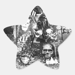 Happy Halloween Star Sticker