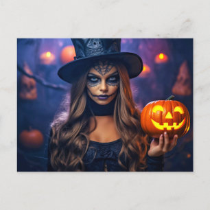 Happy Halloween Stay Witchy Postcard