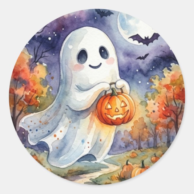 Happy Halloween Sticker (Front)