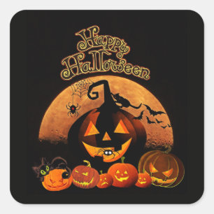Happy Halloween Stickers