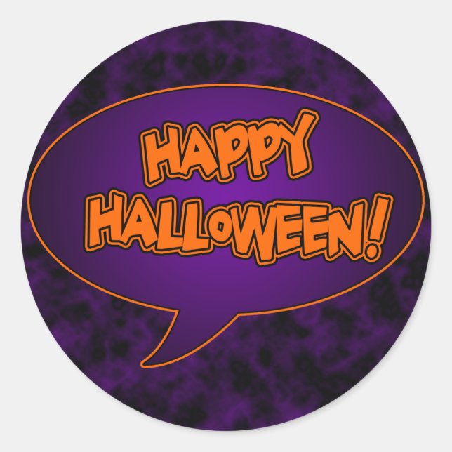 Happy Halloween stickers (Front)