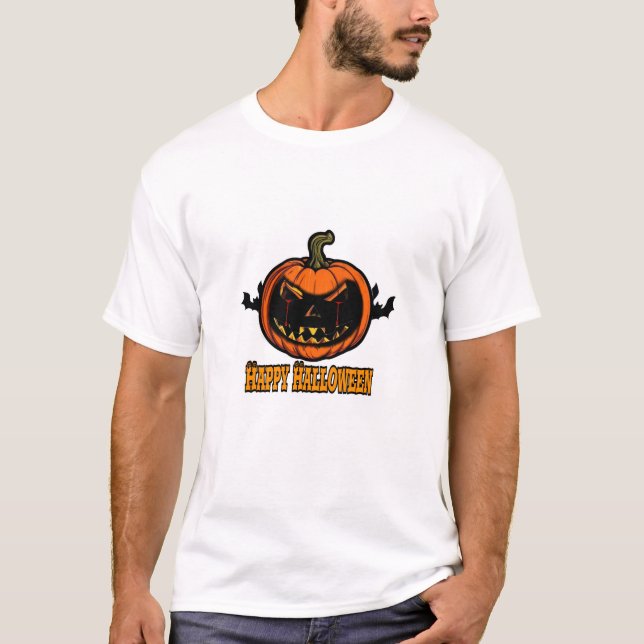 Happy Halloween  t-shirt  (Front)