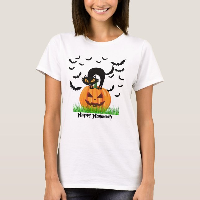 Happy Halloween  T-Shirt (Front)