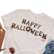 Happy Halloween T-Shirt by Posh Little Finds
