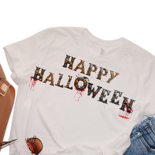 Happy Halloween T-Shirt by Posh Little Finds (Creator Uploaded)