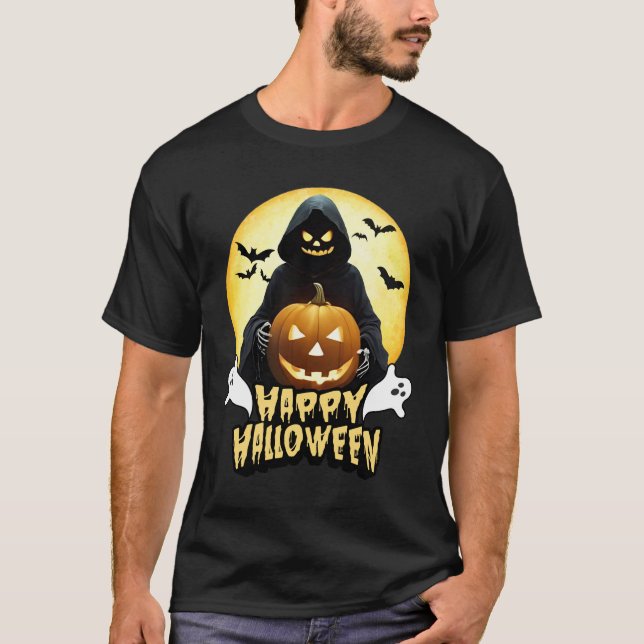 Happy Halloween T-shirt for men (Front)