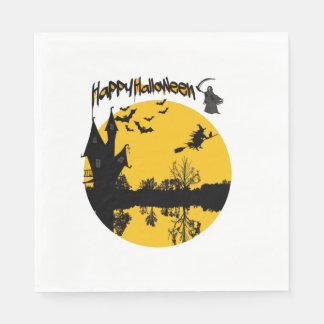 happy halloween t-shirt napkin