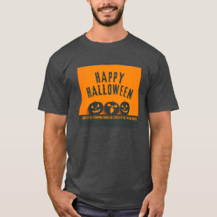 Happy Halloween T-Shirt Spooky Fun Graphic Tee