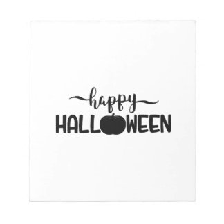 Happy Halloween t shirts halloween Notepad