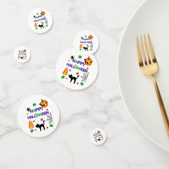 Happy Halloween Table Confetti (Group)