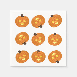 Happy Halloween theme napkins