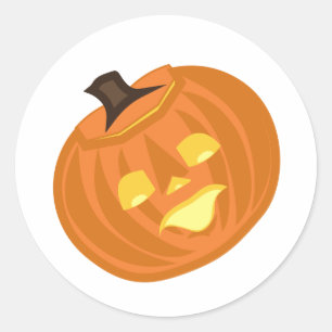 Happy Halloween themed Classic Round Sticker