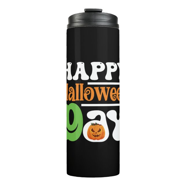 Happy Halloween Thermal Tumbler (Front)