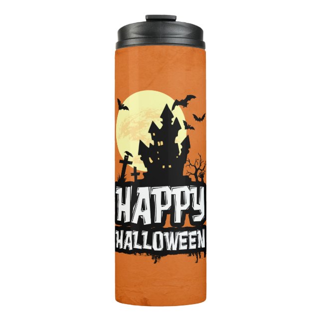 Happy Halloween Thermal Tumbler (Front)