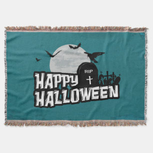 Happy Halloween Throw Blanket