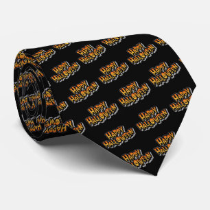Happy Halloween Tie