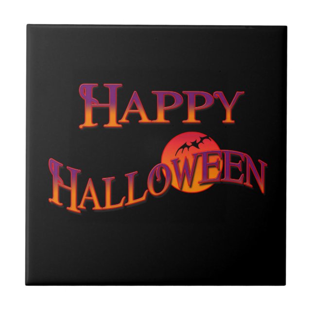 Happy Halloween Tile (Front)