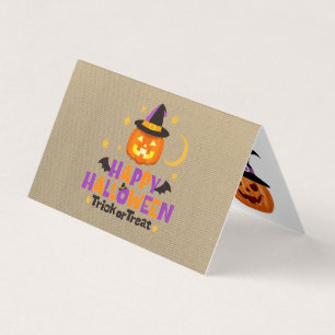 Happy Halloween Tiny Cards Trick or Treat