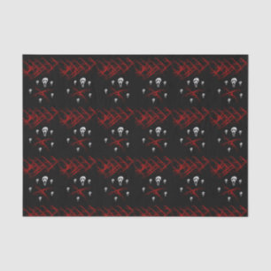 Happy Halloween Tissue Paper, Skull Paper