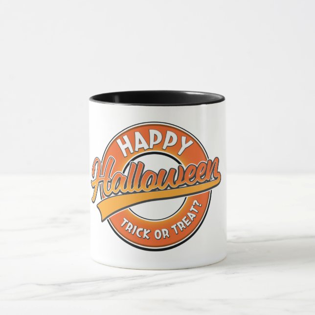 Happy Halloween Tock or Treat? Mug (Center)