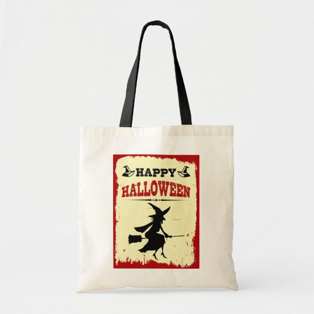 Happy Halloween Tote Bag (Front)