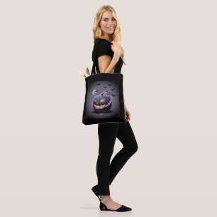 Happy Halloween Tote Bag – Spooky & Fun Trick