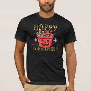 ​Happy Halloween Trick or Treat Candy Bucket Spook T-Shirt