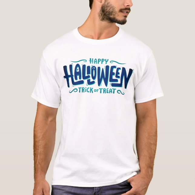 Happy Halloween Trick or Treat T-Shirt (Front)