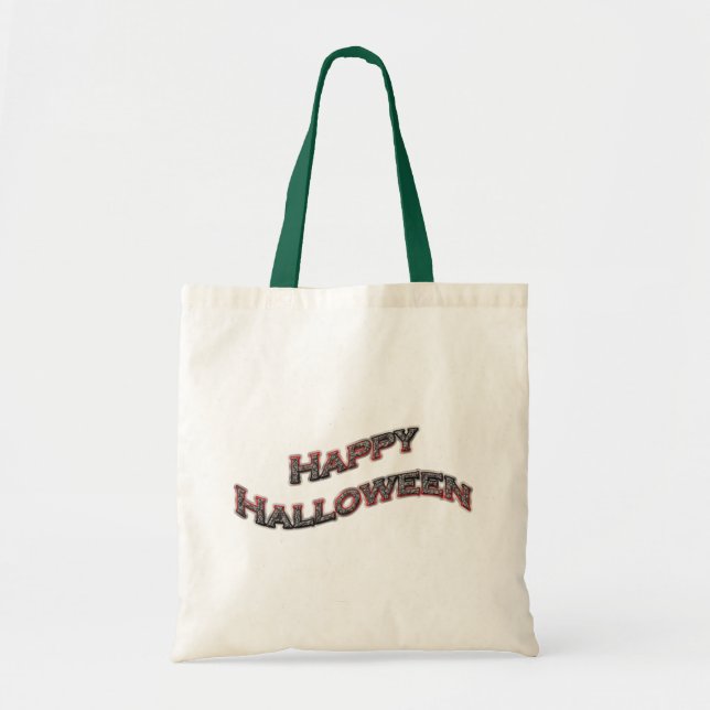 Happy Halloween Trick or Treat Tote Bag (Front)