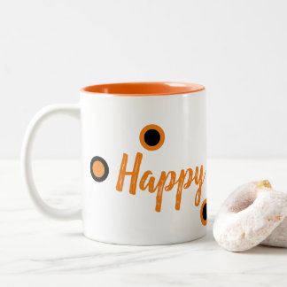 Happy Halloween Two-Tone Coffee Mug