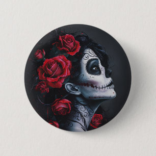 Happy Halloween Witch 6 Cm Round Badge