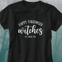 Happy Halloween Witches White