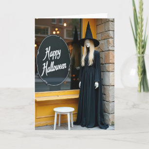 Happy Halloween Witchy Card