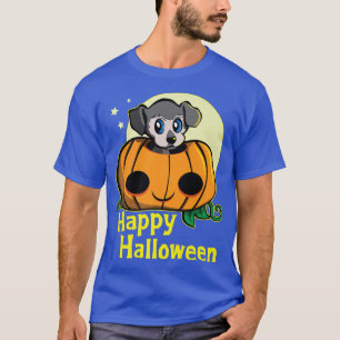Happy Halloween with a Cute Pumpkin Puppy T-Shirt