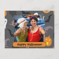 Happy Halloween with Photo and Custom Text Box