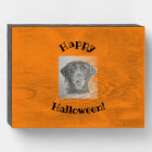 Happy Halloween Wood Box Sign