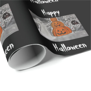 Happy Halloween Wrapping Paper