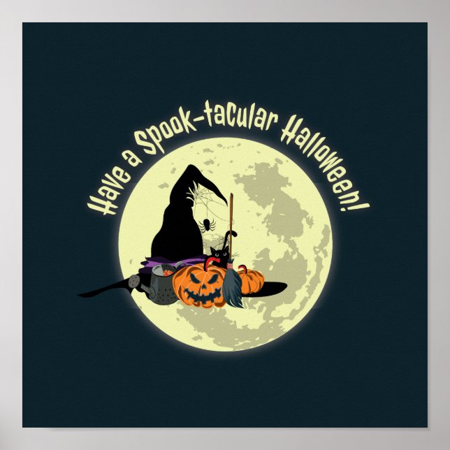 Happy Halloween Y'All Poster (Front)