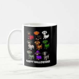 Happy Halloweenie Dachshund  Dachshund Halloween G Coffee Mug