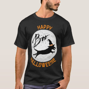 Happy Halloweenie Dachshund Halloween Weiner Dog T-Shirt